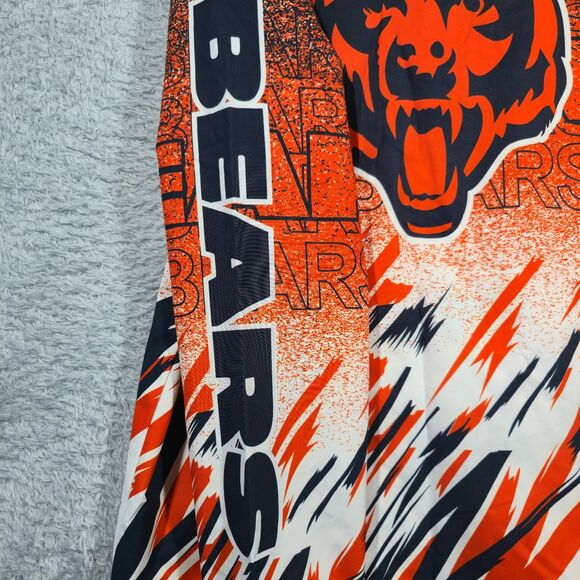 Chalk Line® ADULT LARGE Chicago Bears Sketch Anorak Jacket - Picture 3 of 7